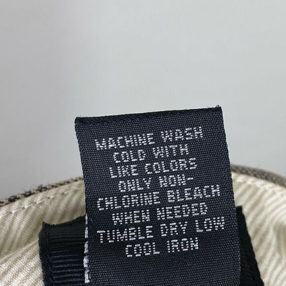 Vintage y2k Mossimo Grey & Green Plaid Low Rise Flare Leg Trouser Pants Size 4 - Picture 6 of 6